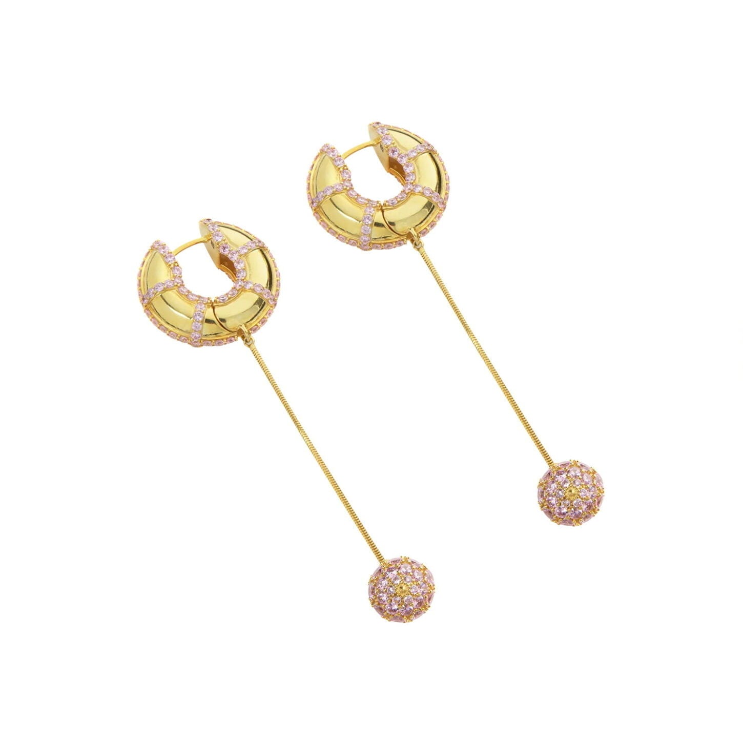 Artemis Pink Küpe