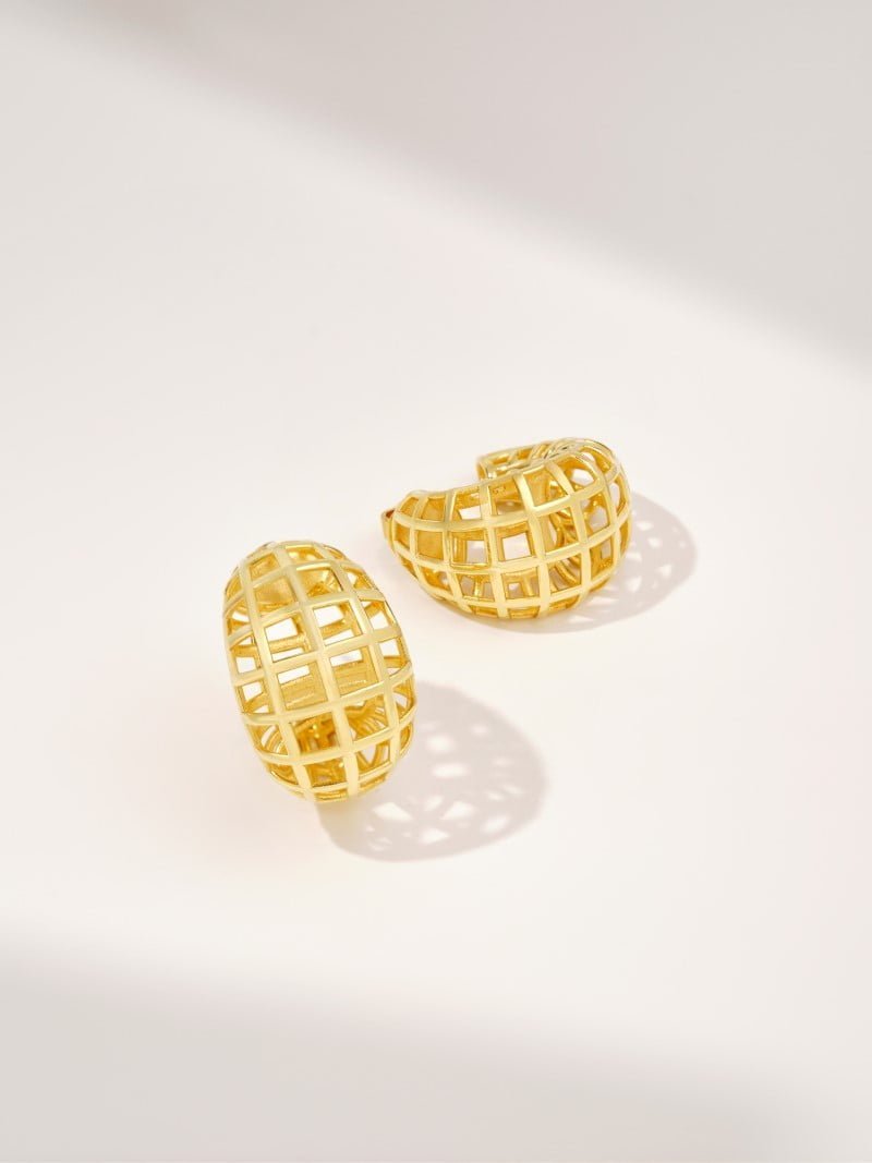 Athena's Golden Treasure Küpe