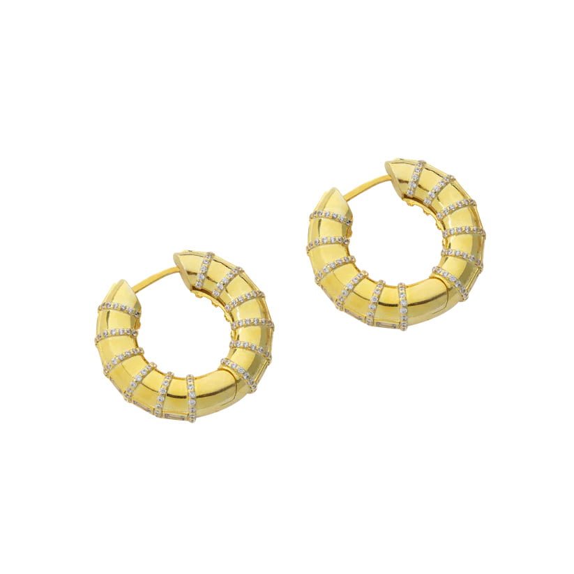 Harmonia Gold Küpe