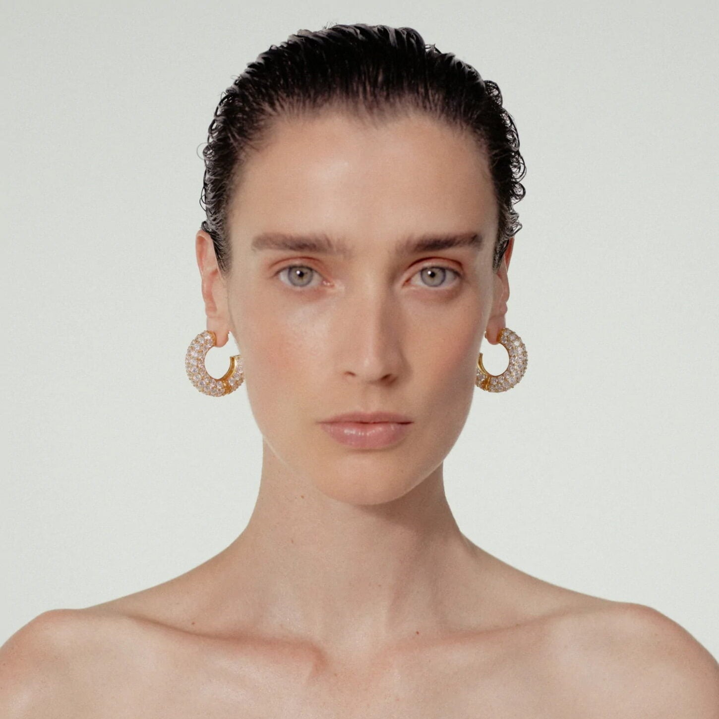 Iris Gold Küpe