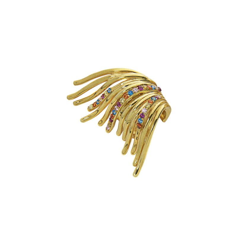 Metis Rainbow Ear Cuff