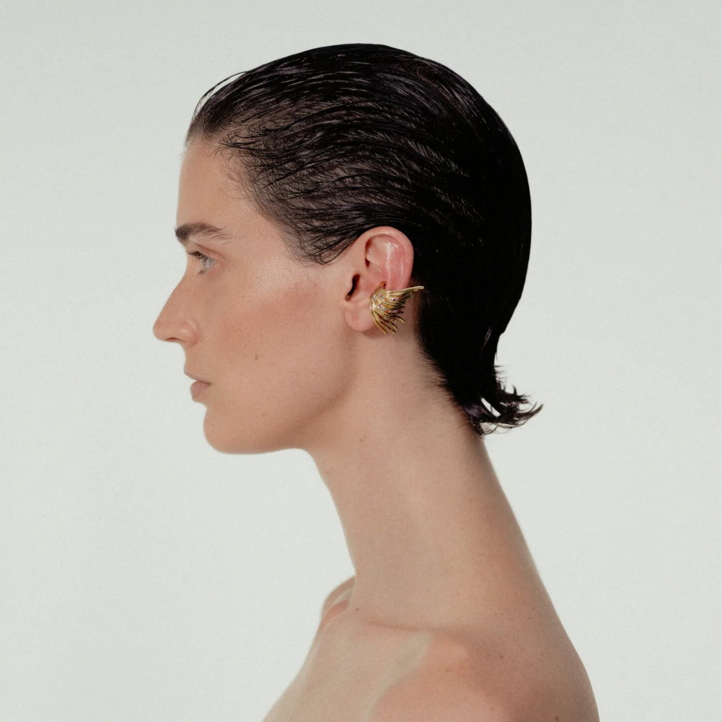 Metis Rainbow Ear Cuff