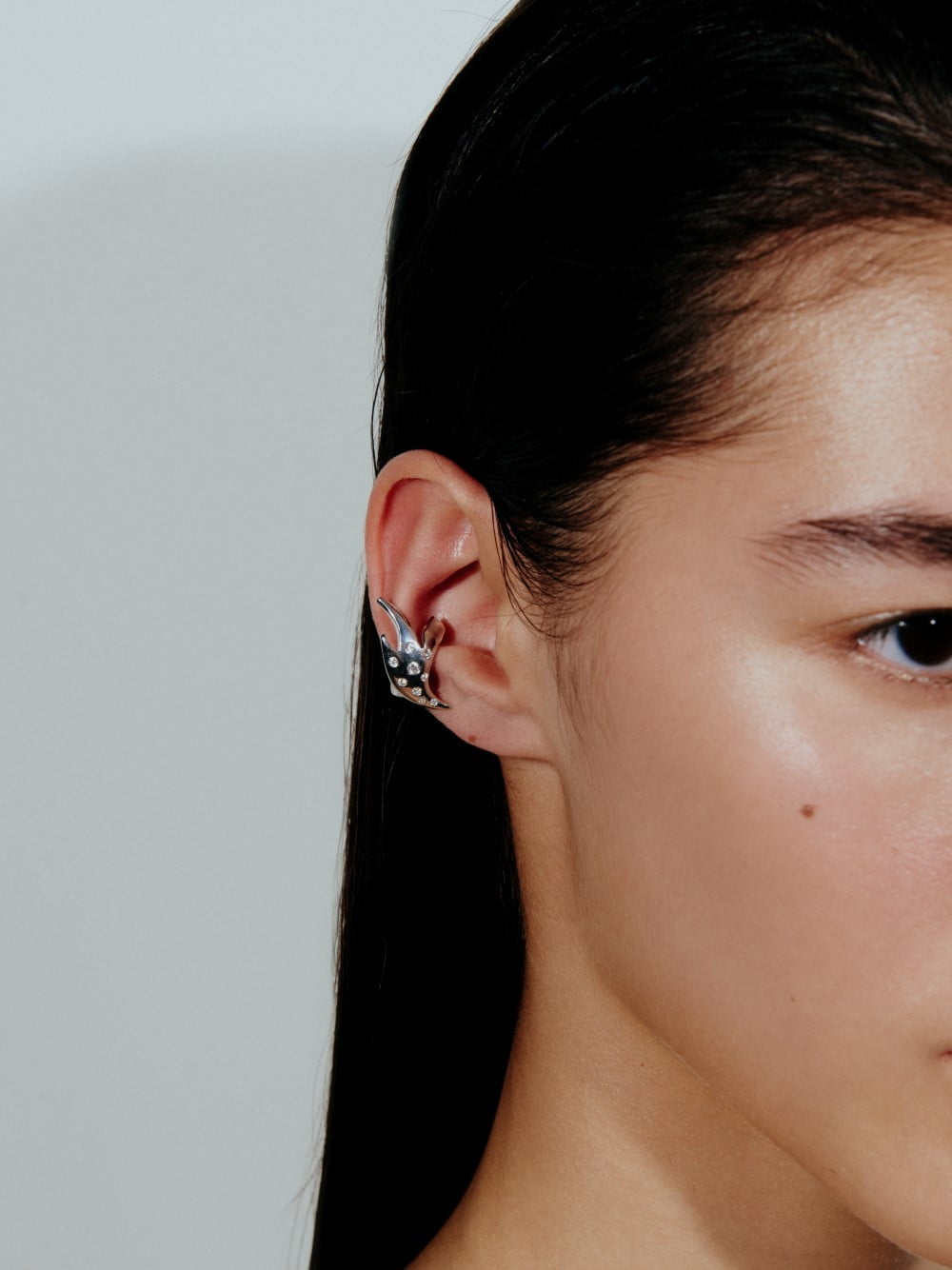 Hector's Legacy Silver Ear Cuff